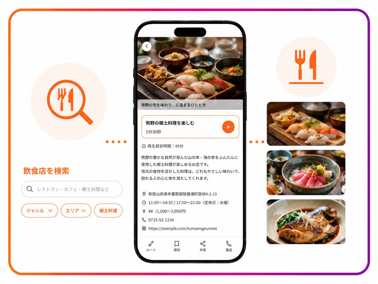 飲食店検索イメージ
